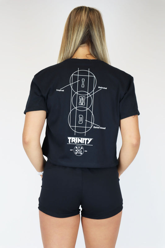 Best selling comfortable fashion crop t-shirt