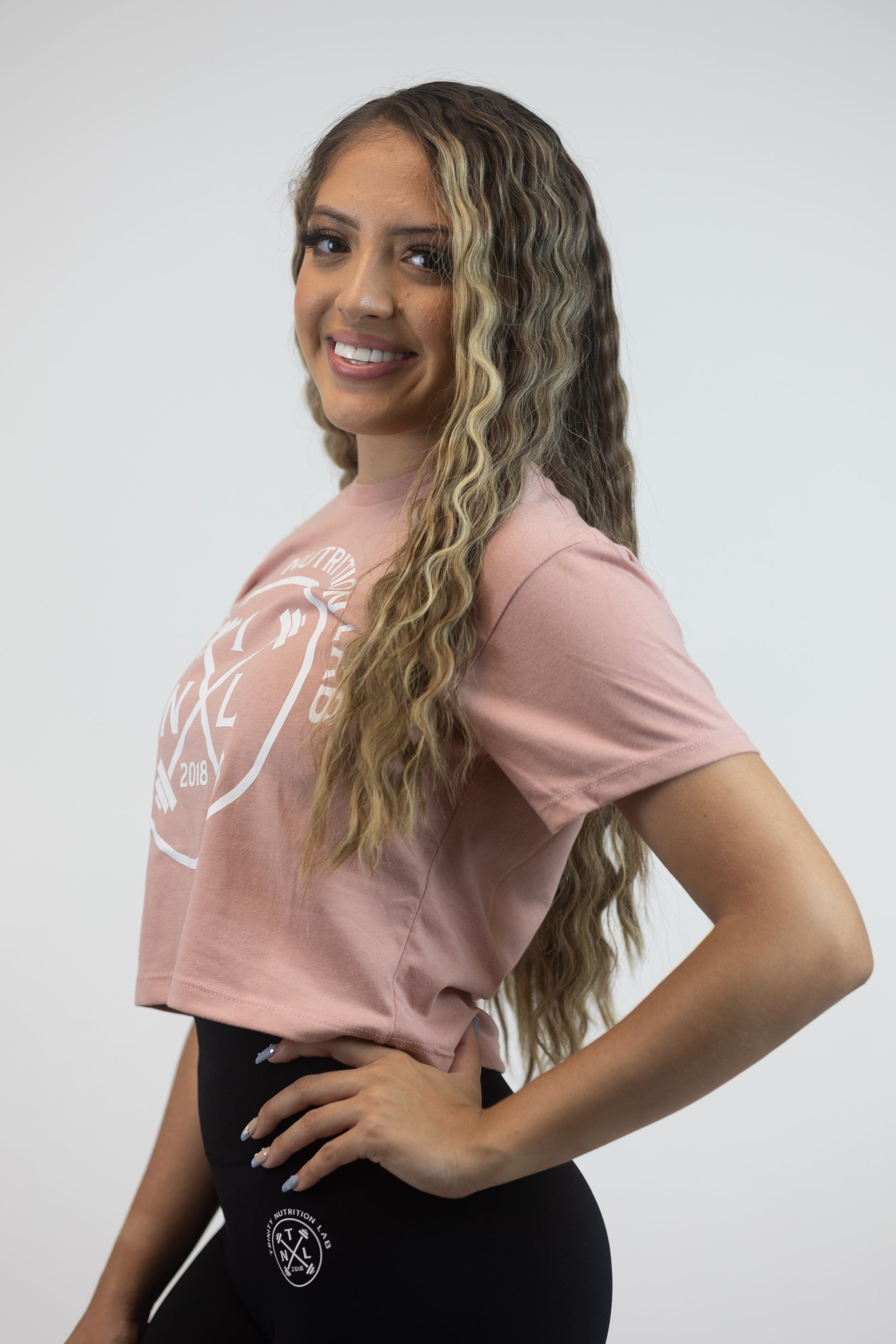 Best selling comfortable fashion crop t-shirt