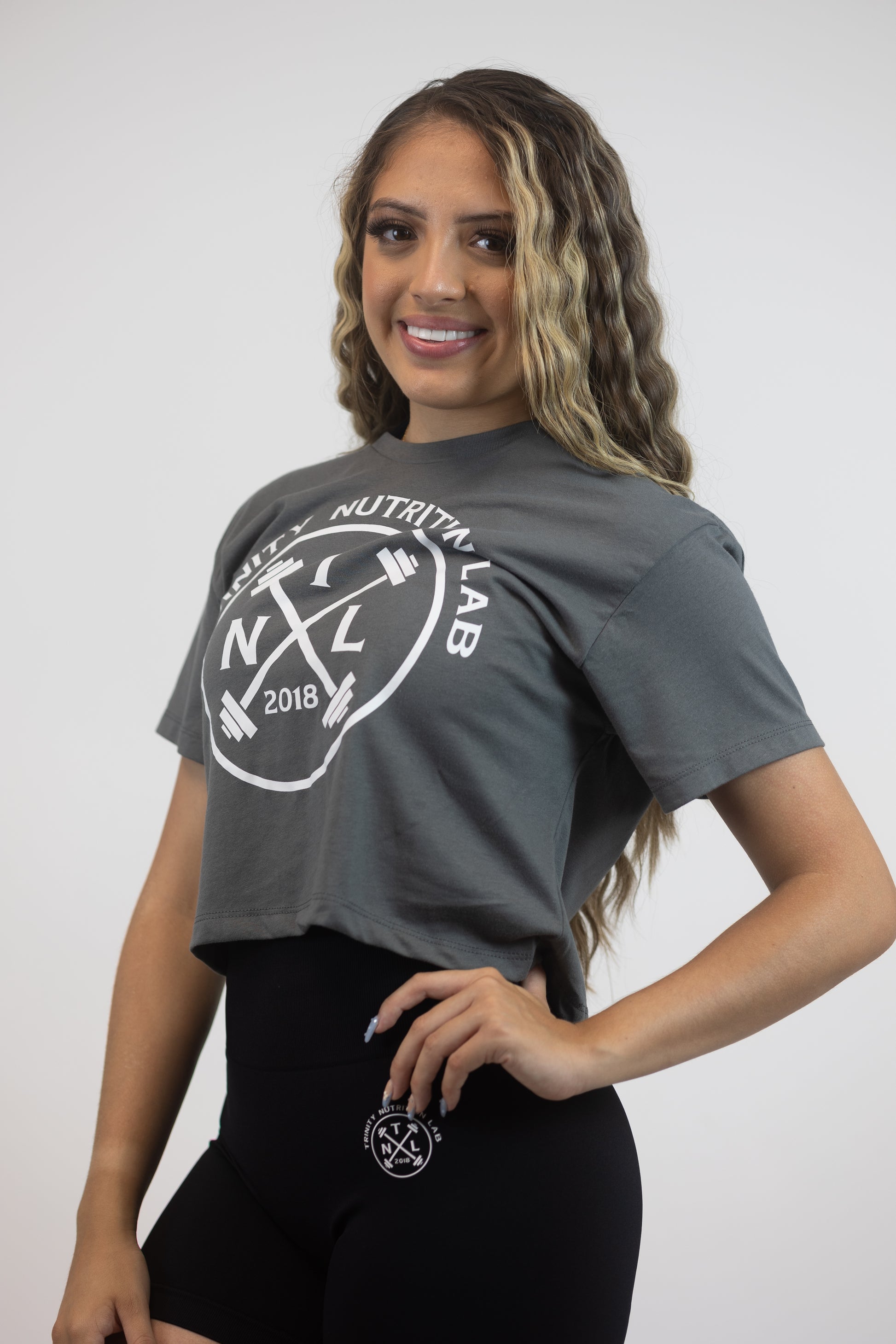 Best selling comfortable fashion crop t-shirt
