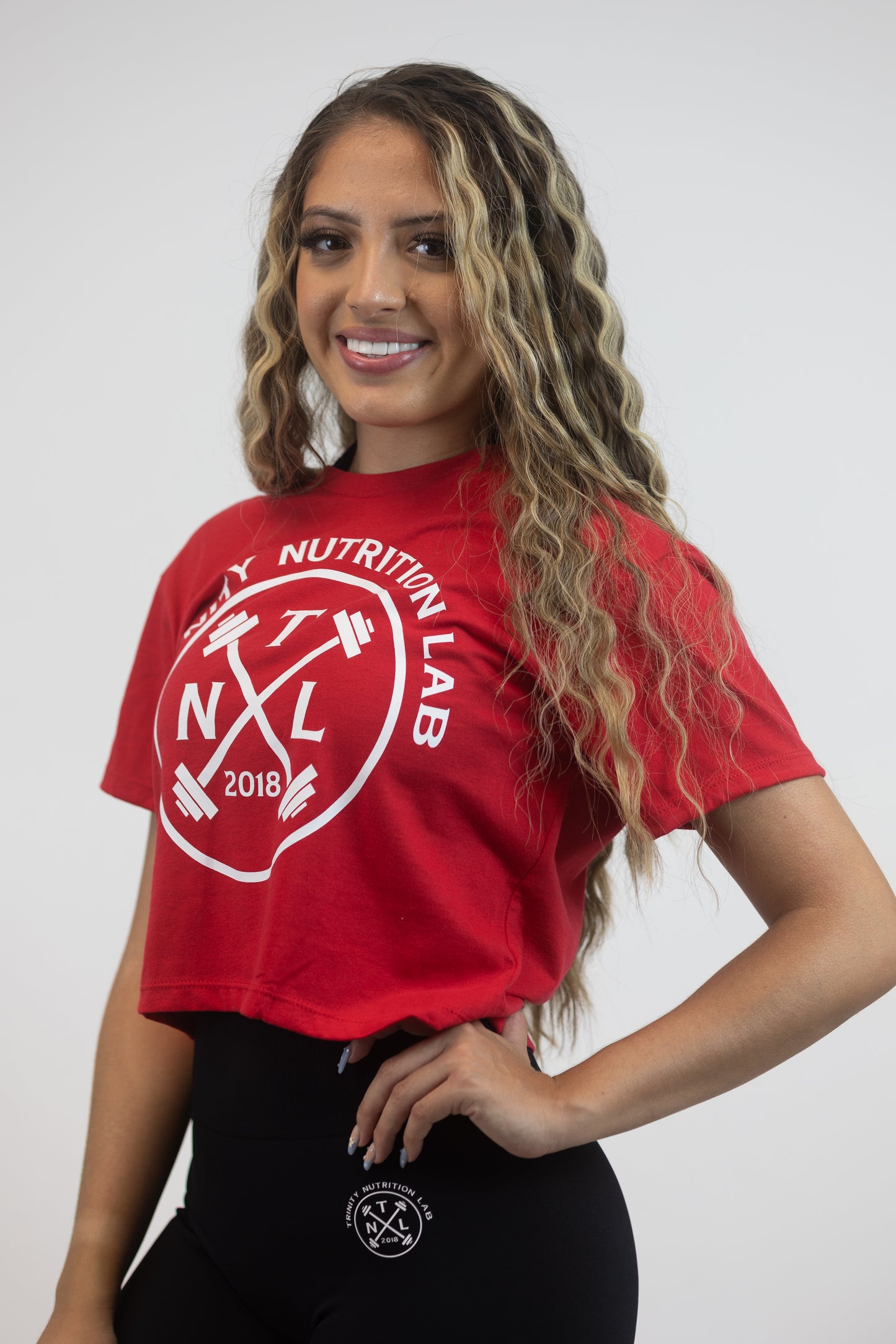 Best selling comfortable fashion crop t-shirt