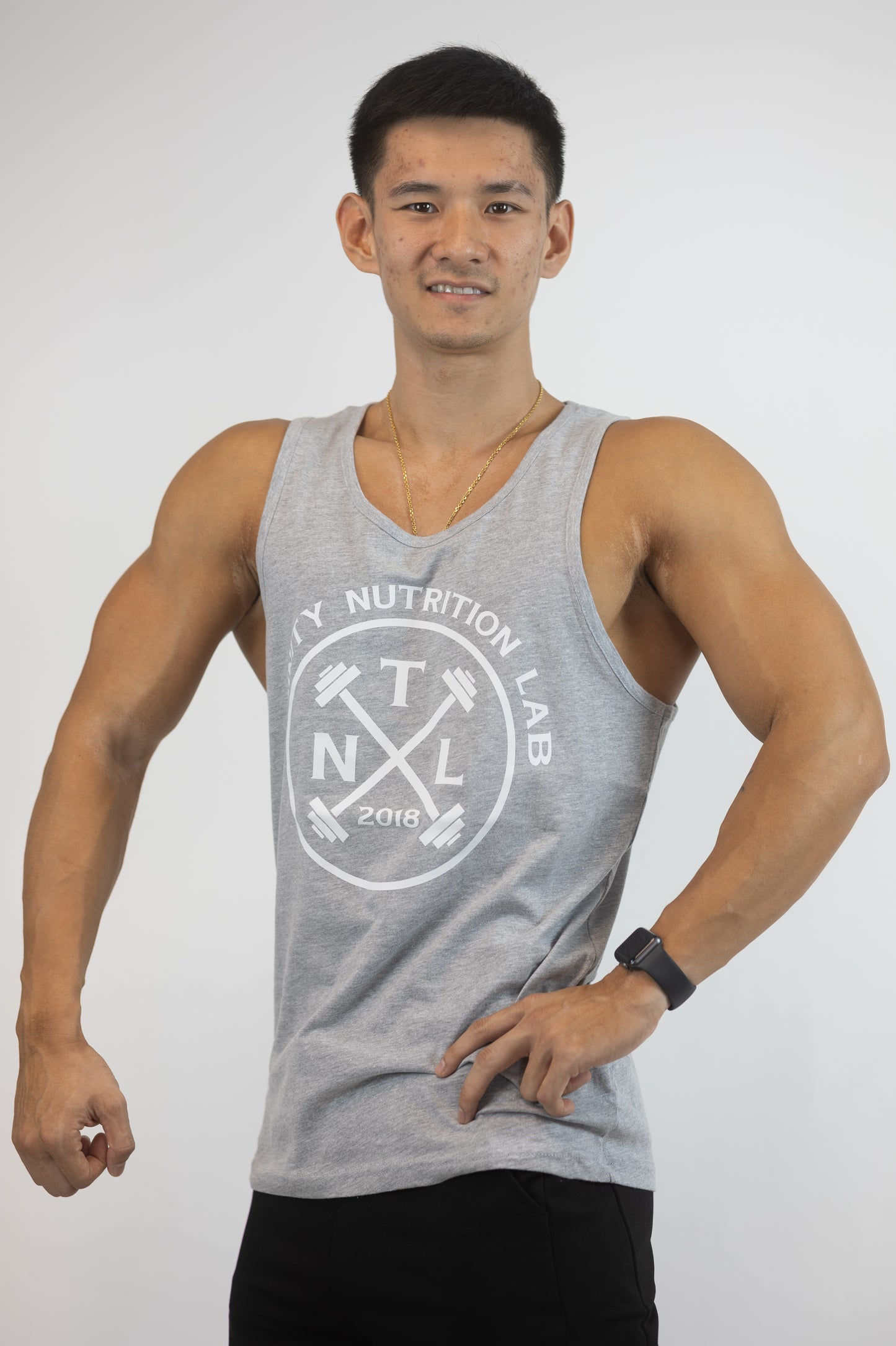 Best fitting comfortable men's gym tank top